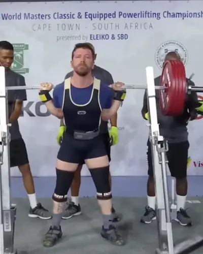 André Garcia no Mundial de Powerlifting IPF